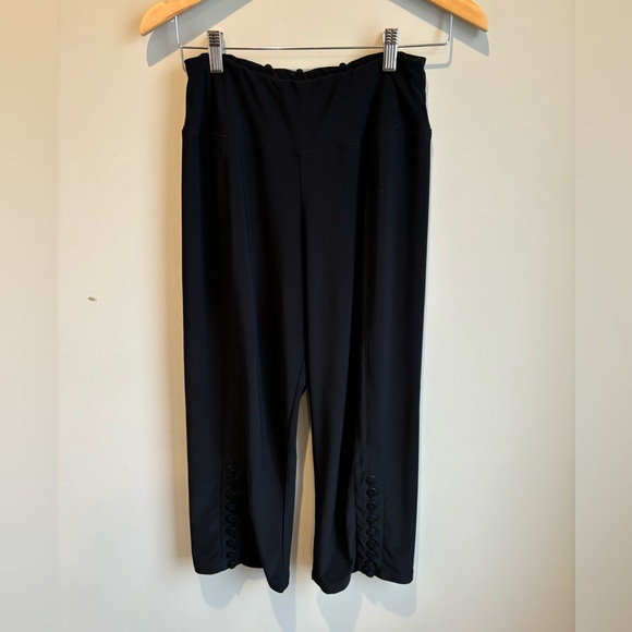Sympli crop pant black size 10 like new condition - Picture 1 of 5